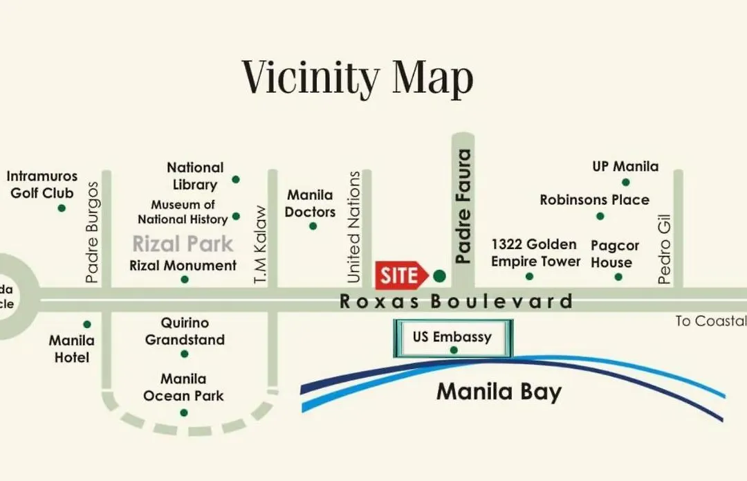 Grand Riviera Suites Comfy Condo Near Us Embassy Manila Bay Roxas Blvd Ermita Manila-1